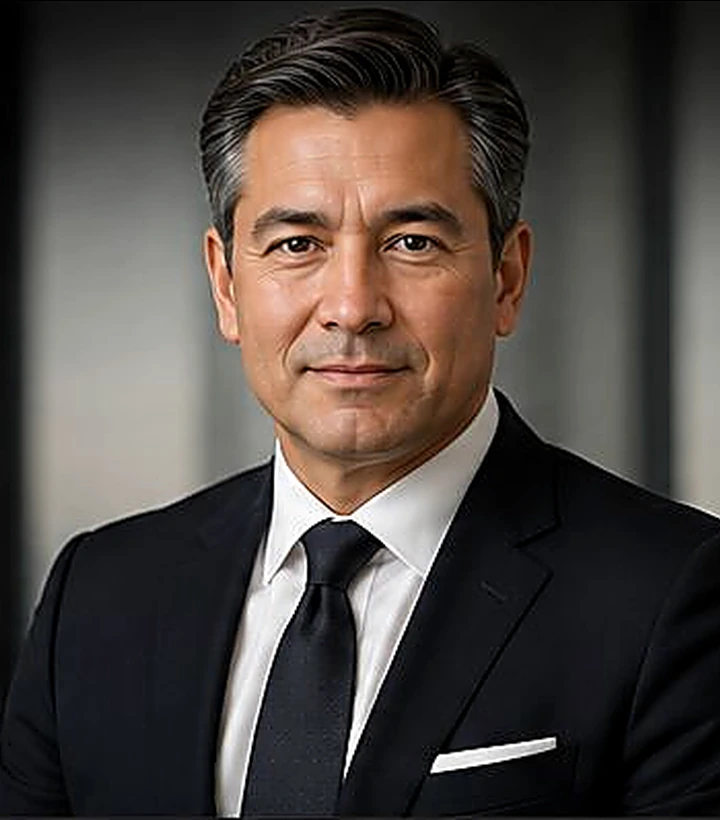 Illustrative leadership portrait